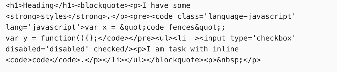 复制为HTML代码并粘贴到VSCode中